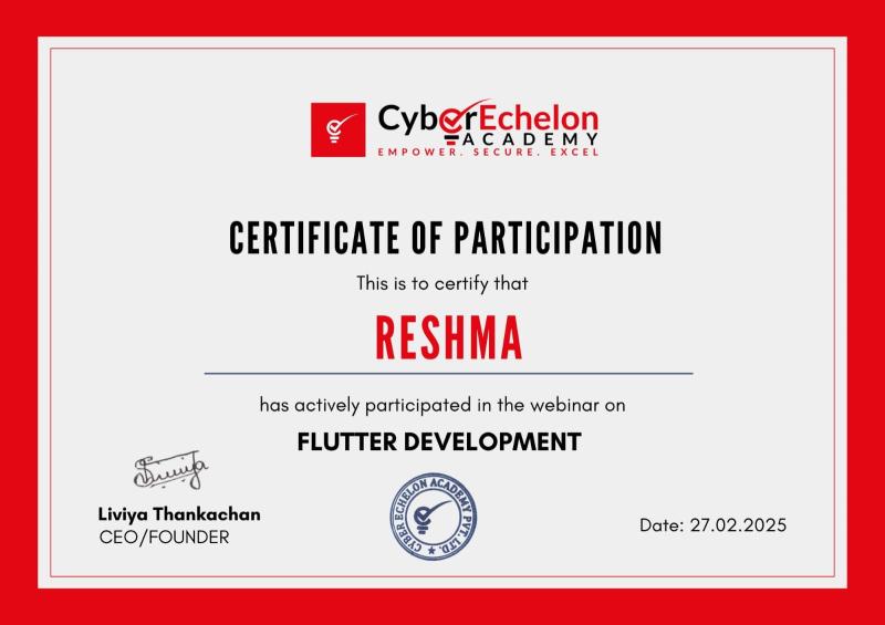 Certificate 3