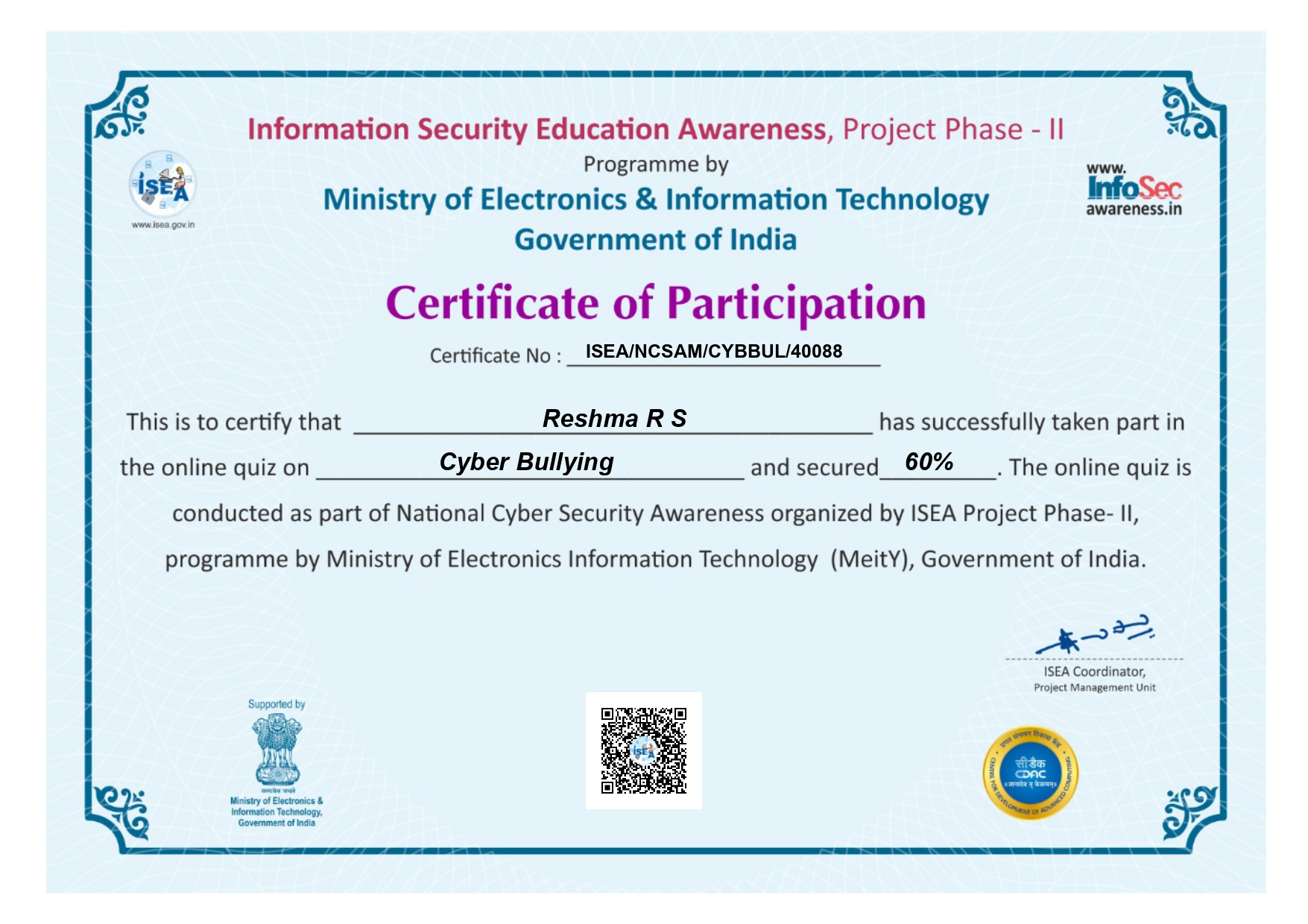 Certificate 4